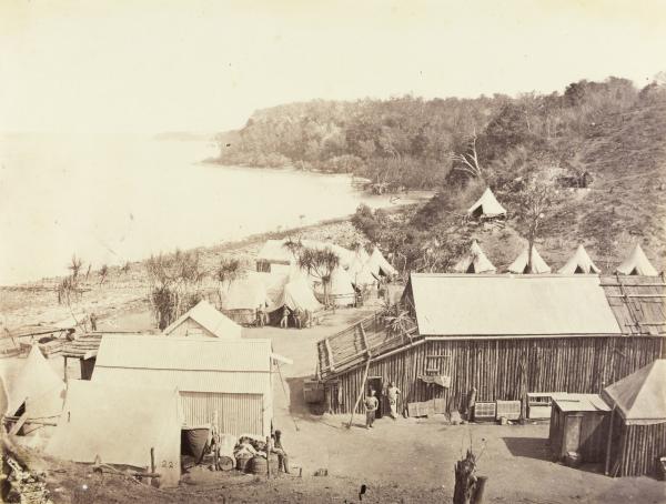 The Camp, Port Darwin, 1869